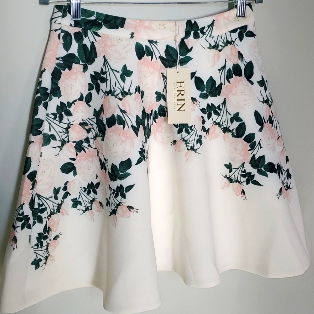Erin by Erin Fetherston Sweetheart Roses Skirt